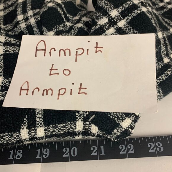 Norton McNaughton Blazer Plaid 90s Preppy Office Business Causal Womens SZ 12P - Picture 8 of 11